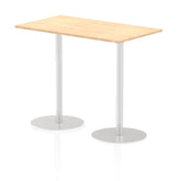 Dynamic Italia 1400 x 800mm Poseur Rectangular Table Maple Top 1145mm High Leg ITL0277 DD